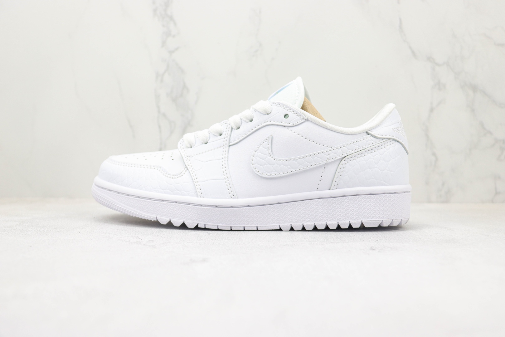 Jordan AJ1 Joe 1 pure white crocodile print Air Jordan 1 Low AJ1 Jordan 1 generation low basketball shoes Item No.: DD9315 110 #1333Q17