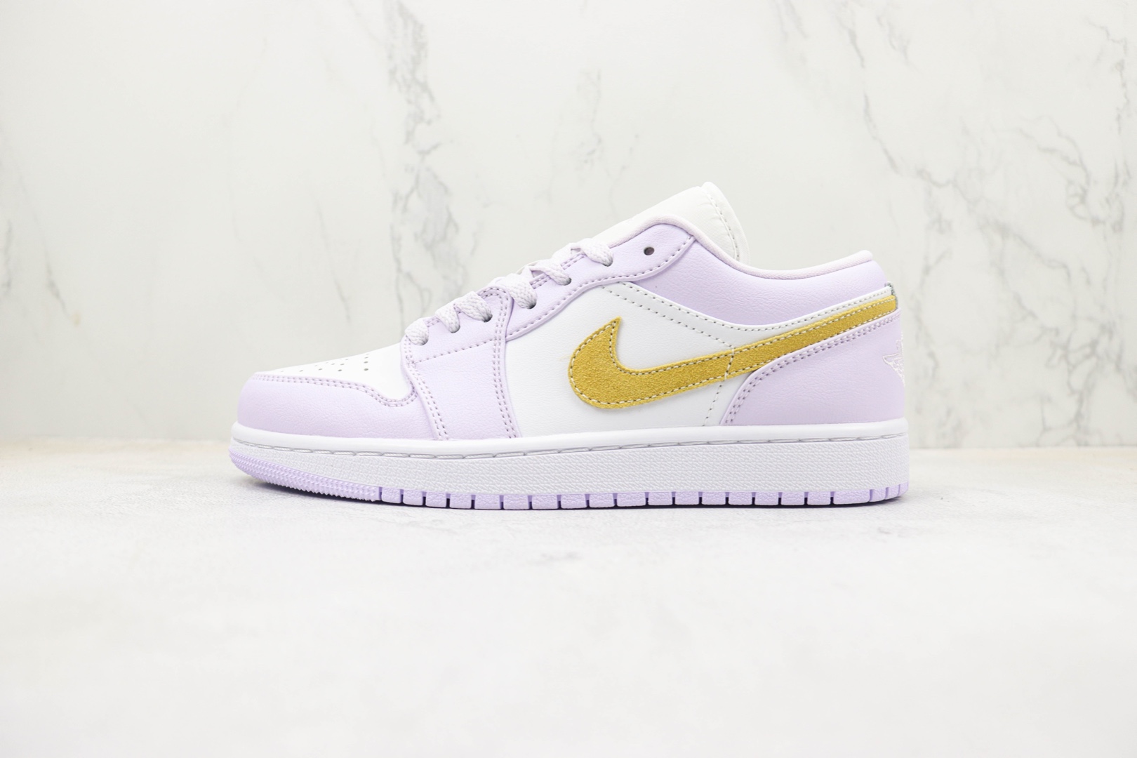 AJ1 Low Top White Purple Air Jordan 1 Low AJ1 Joe 1 Low Top Casual Sneakers Item No.: DC0774 501 #1677Q16