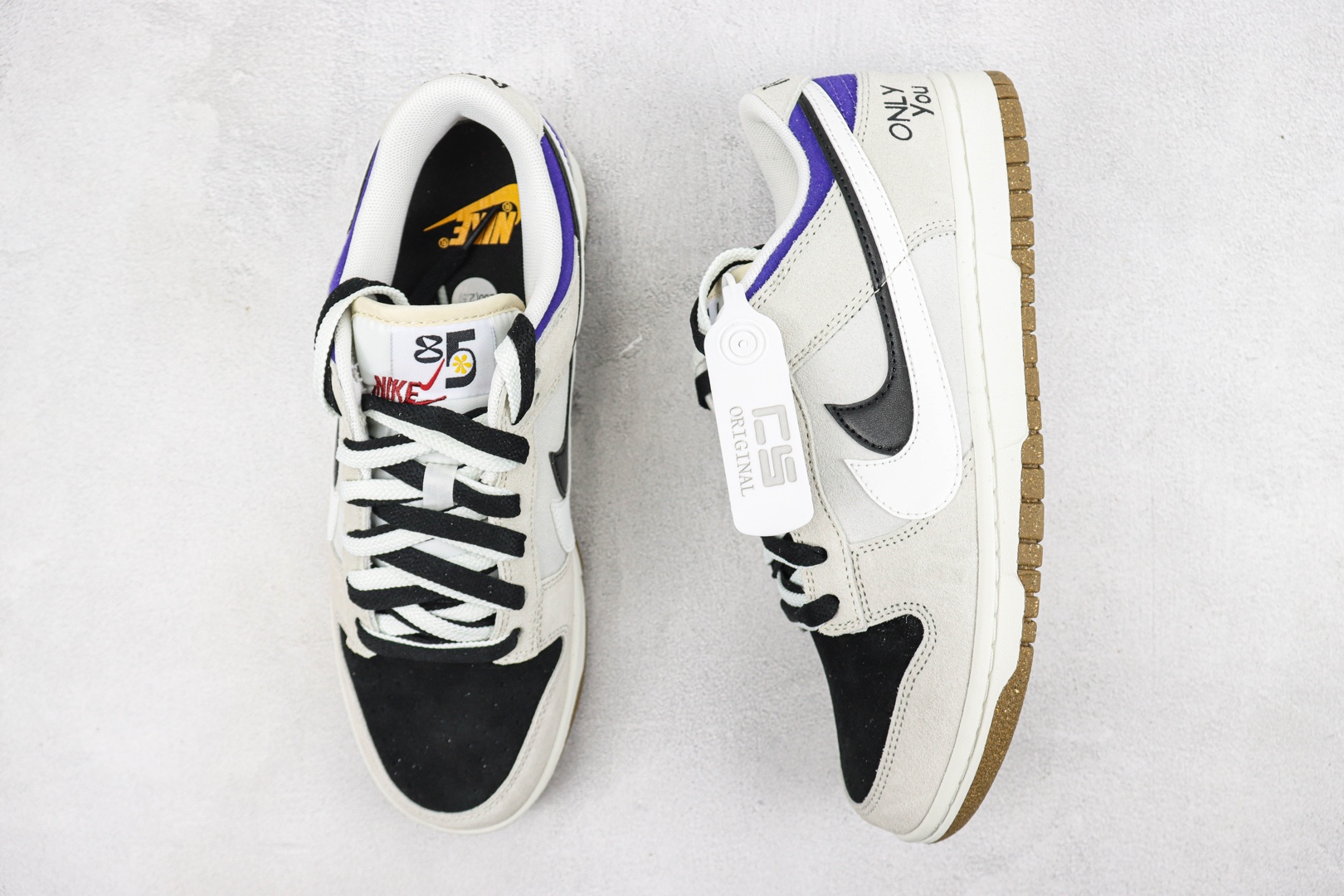 DUNK 85 series double hook off-white black printing Item No.: DO9457 138 Nike Dunk Low Se