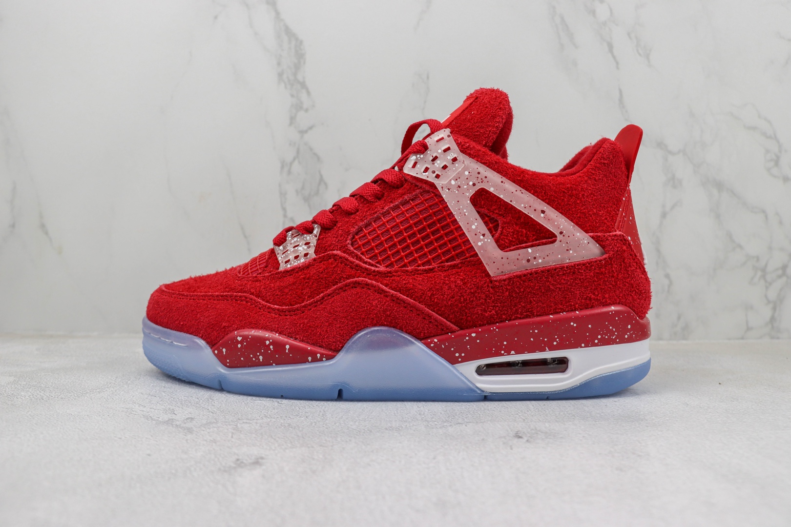 Jordan 4 AJ4 Big Red Suede University Red Item No.: AJ4-1043530 Air Jordan 4 Retro AJ4 Jordan 4 Generation