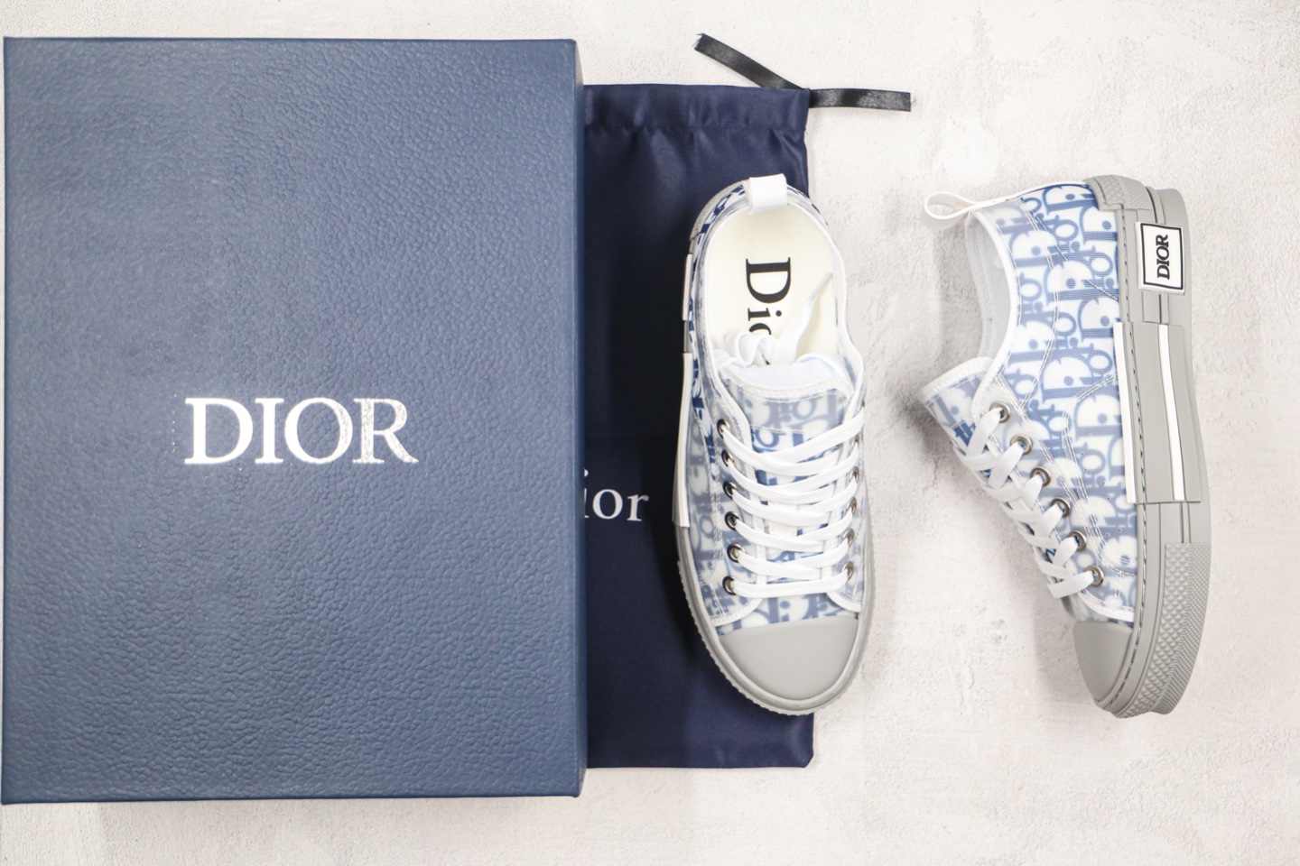 Dior's new Atelier lace-up high-top sneakers