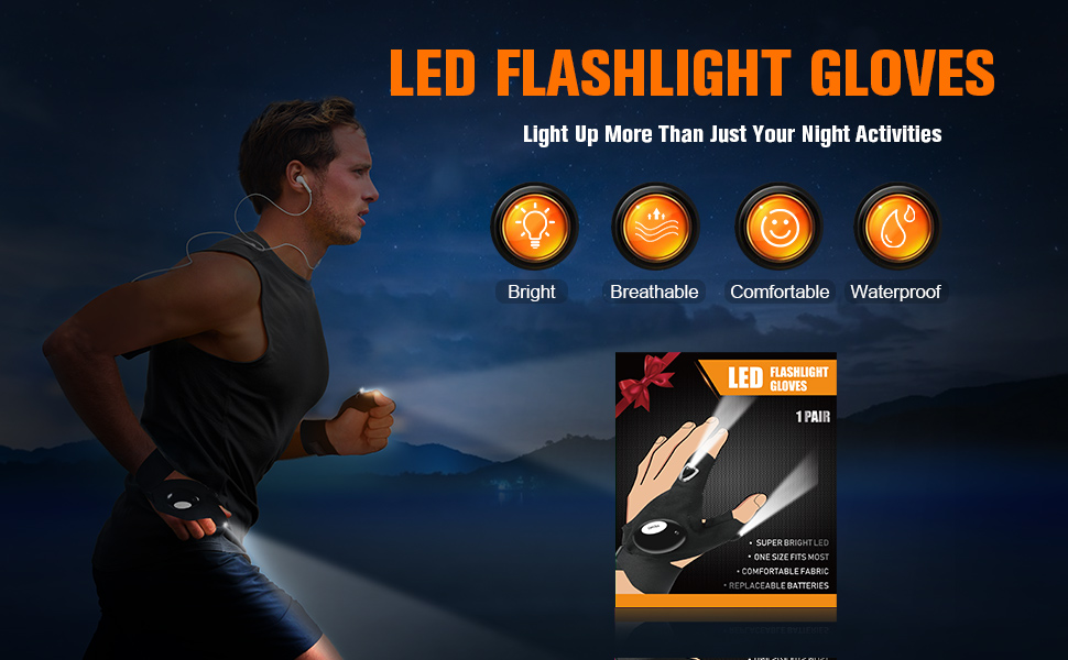 Led Flashlight gloves