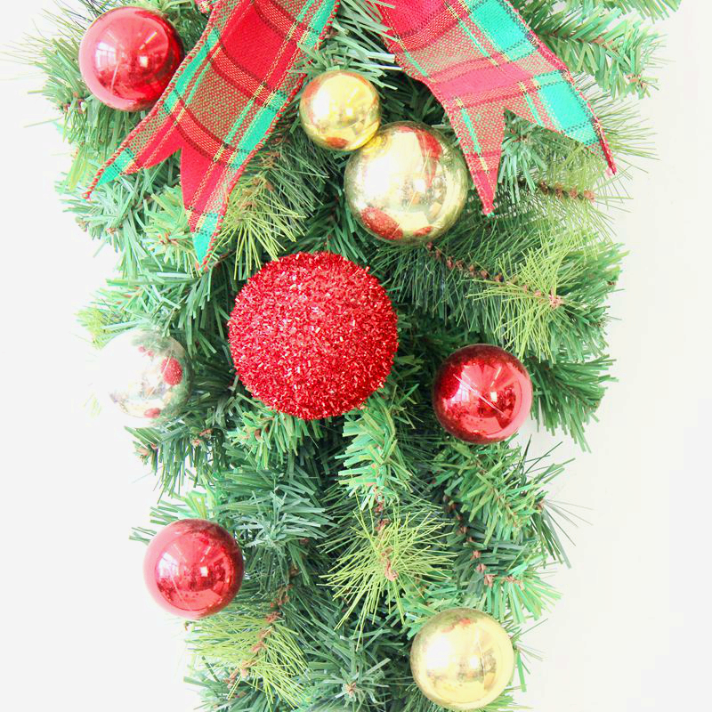 Christmas Teardrop Swag Factory Supply Item D220/70