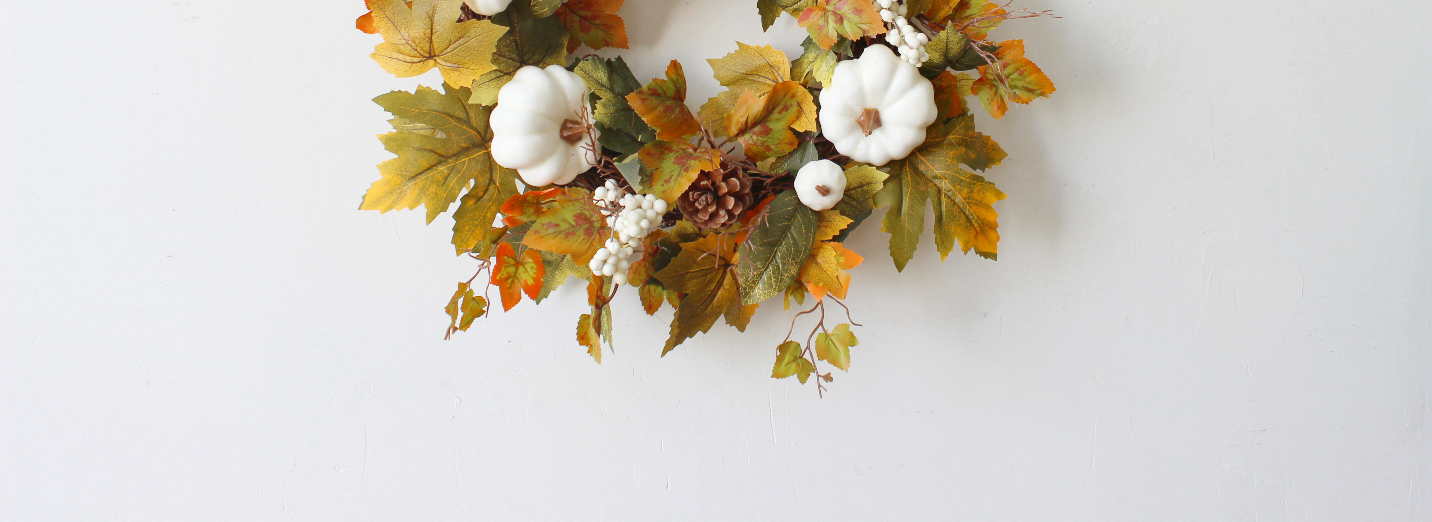 Fall Wreath, Front Door Wreath, Wreath for Fall, Autumn Wreath, Thanksgiving Wreath, Autumn Door Wreath,, Peony/Berry/Pumpkin/Sunflower Wreath, Berry Autumn Wreath and Garland Bundle(No.QH399/55)