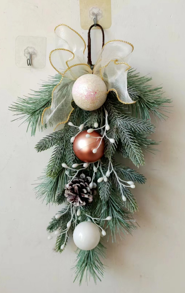 Christmas Teardrop Swag Factory Supply Item D610/50A