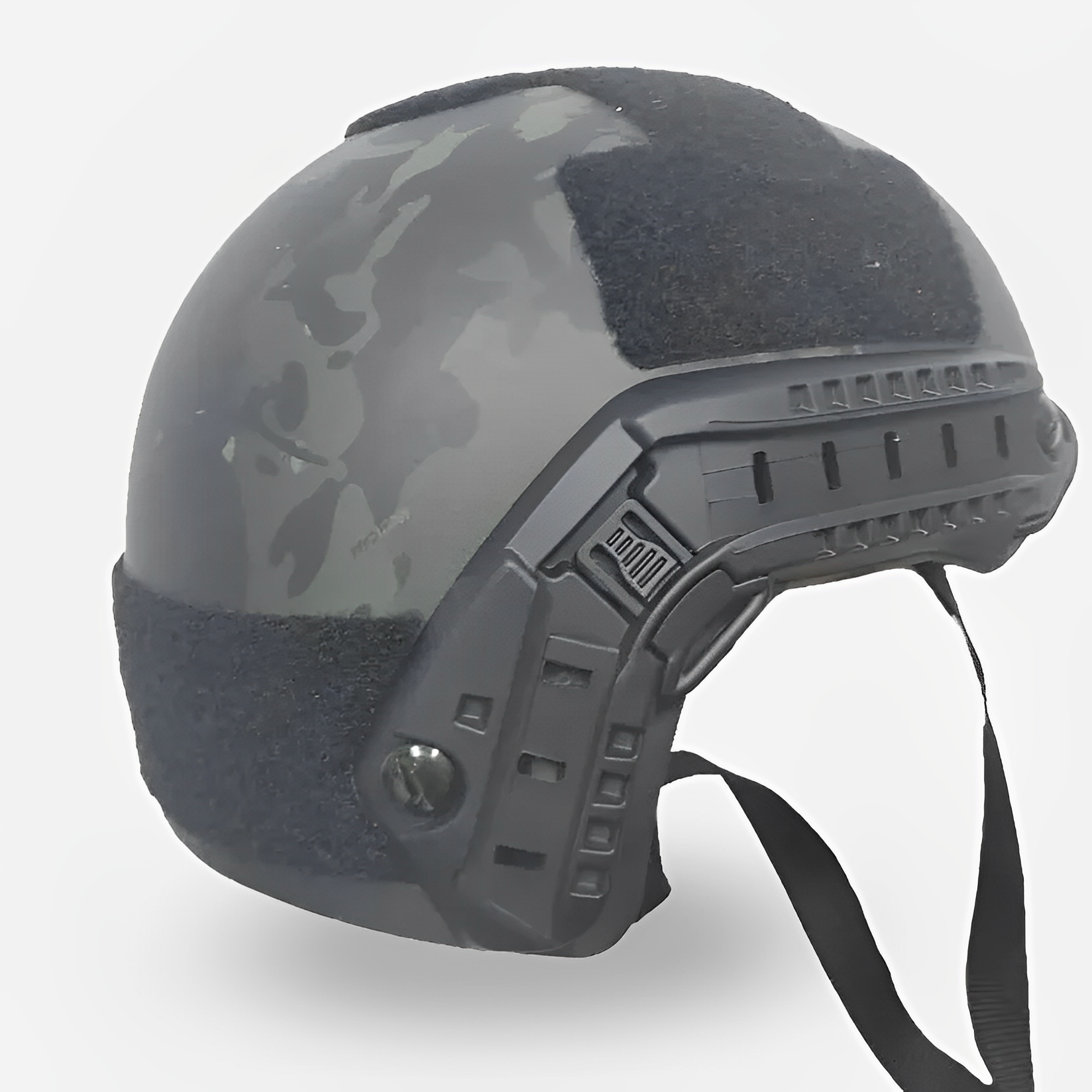 L110 Full-Cut II Kevlar Bulletproof Ballistic Helmets Camouflage Black  Level IV military combat helmet
