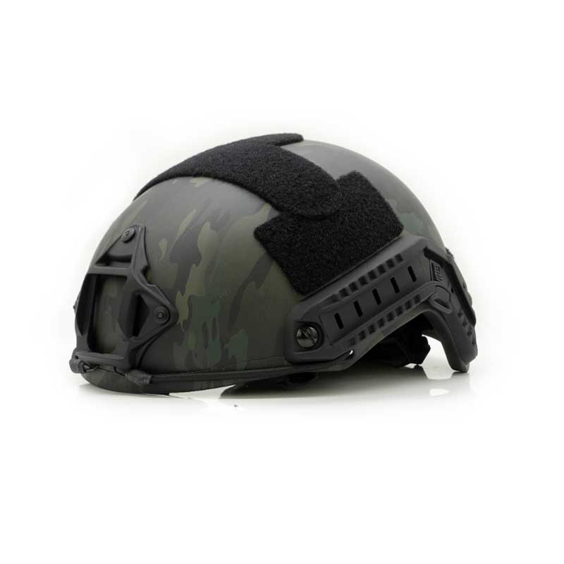 Camouflage Black L110 Level IV Full-Cut Combat II Ballistic Helmets