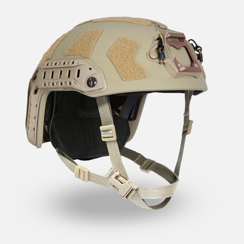 US Ship FAST Army Real Bulletproof Level 3 Tactical Helmet UHMWPE BALLISTIC  IIIA