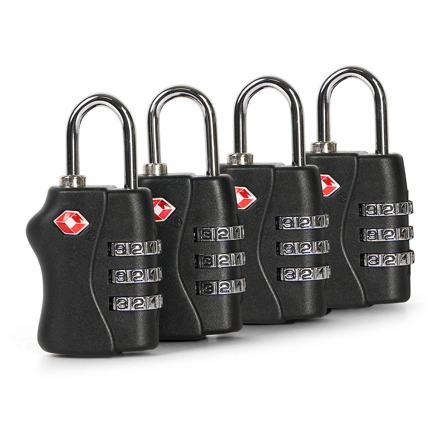 TSA Luggage Lock - 4 Pack