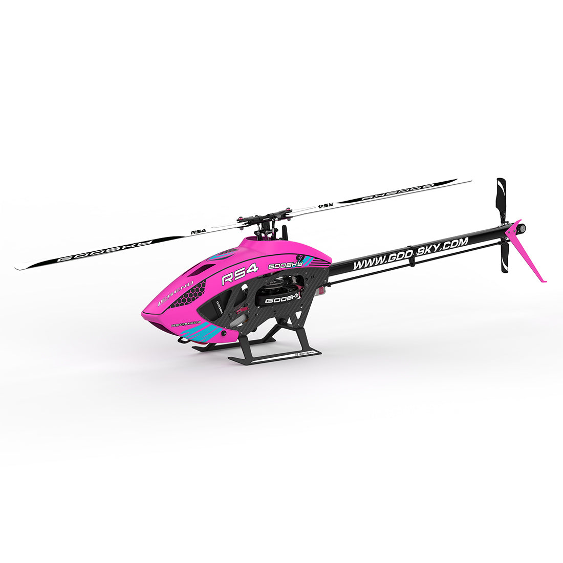 Goosky RS4 2.4G remote control brushless direct drive tail pitch aerob