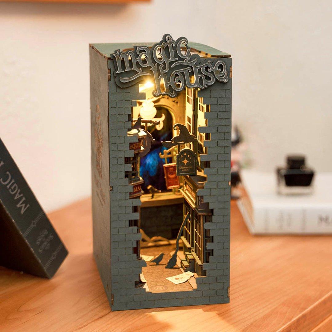 Magic House Miniature Book Nook Shelf Insert | Anavrin
