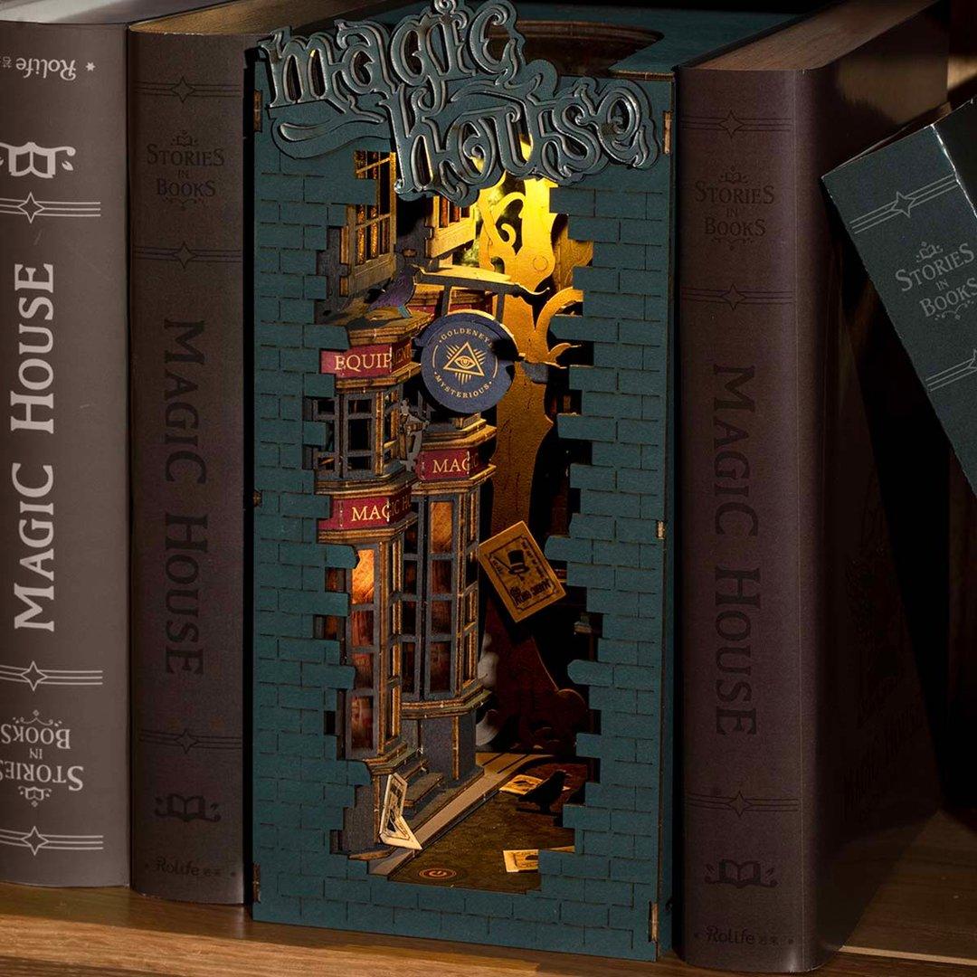 Magic House Miniature Book Nook Shelf Insert | Anavrin