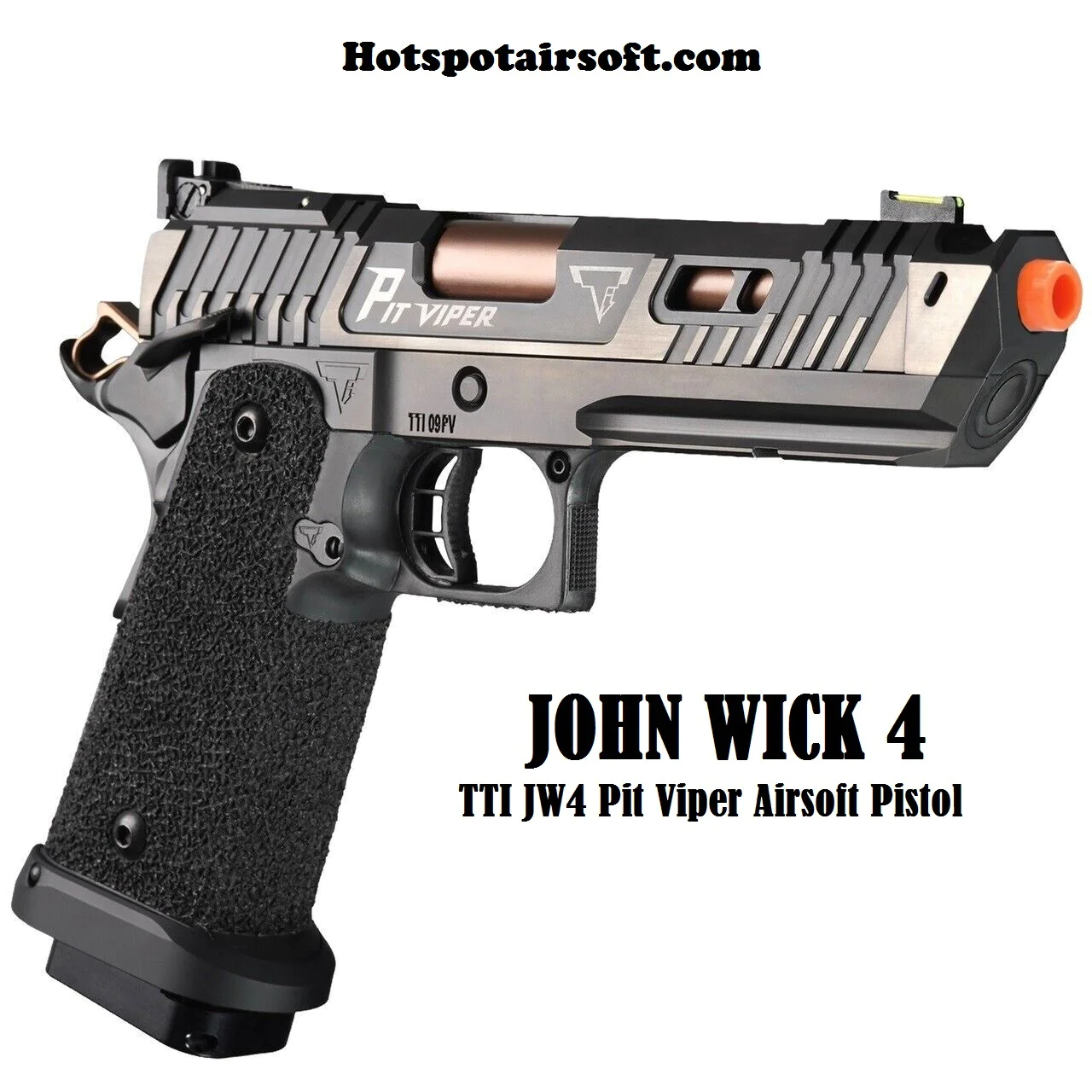 JOHN WICK 4 TARAN TACTICAL PIT VIPER GBB AIRSOFT PISTOL TOY