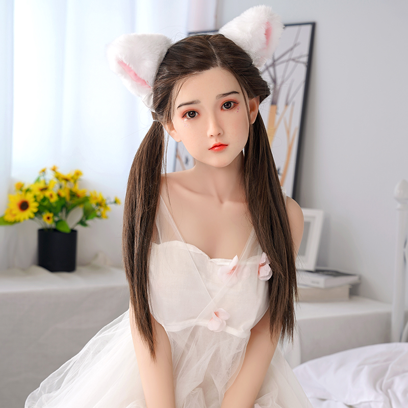 Adult Toy Realistic Sex Doll TPE Dolls And Silicone Hair transplant head Belle