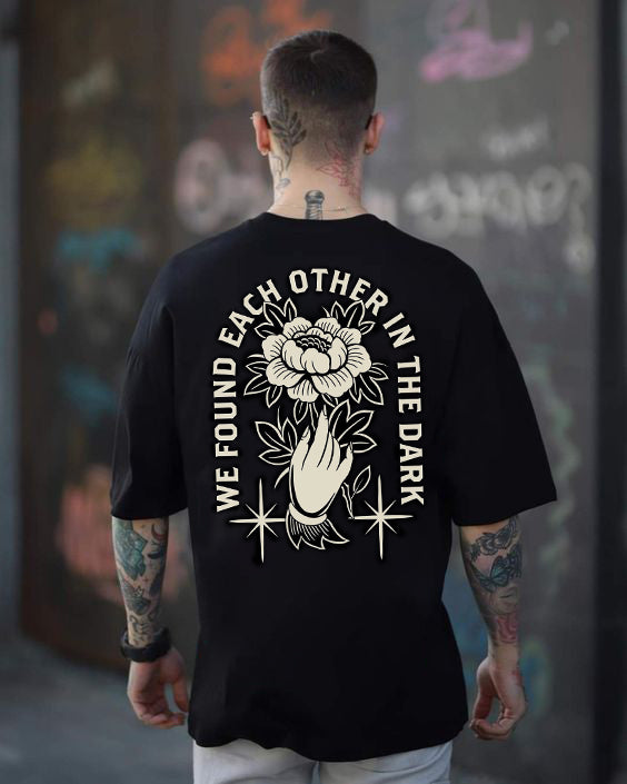 Tattoo inspired clothing: Found Each Other In The Dark T-shirt-Wawl Soul