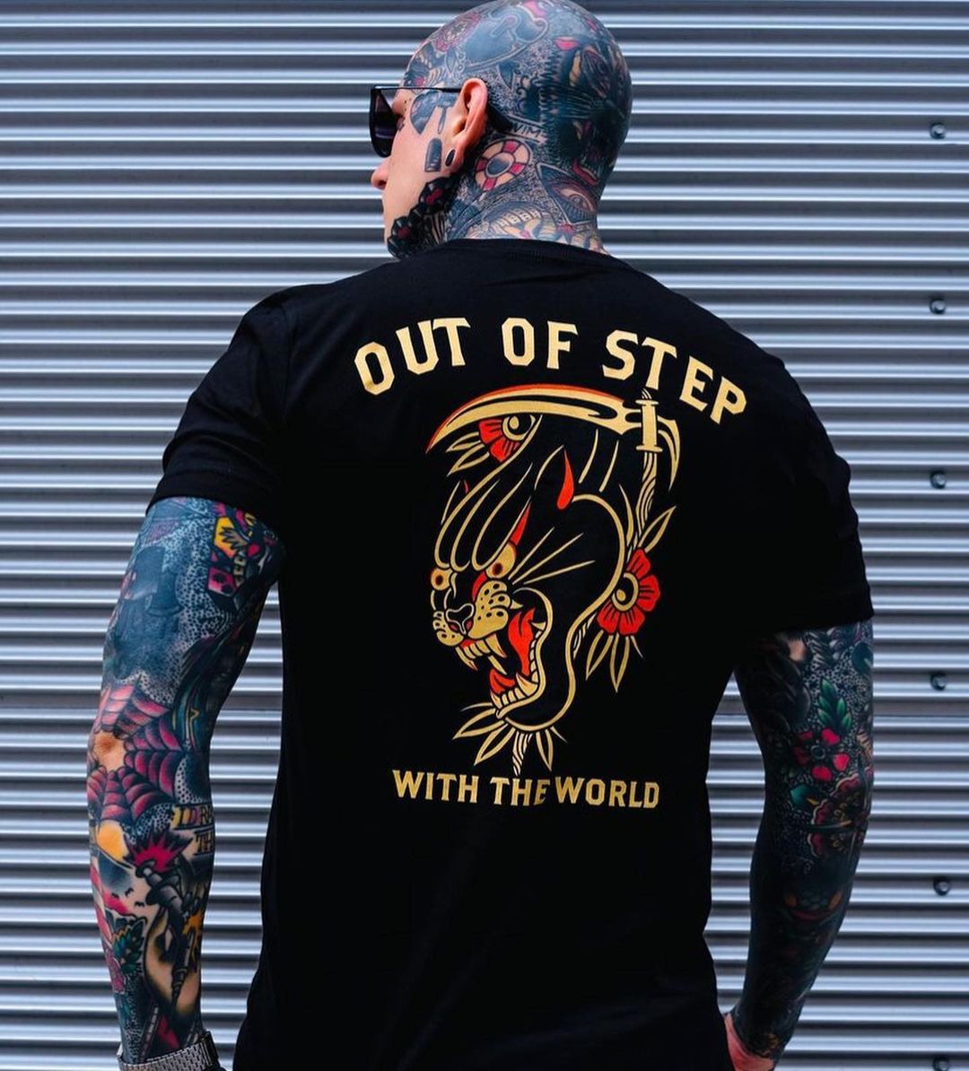 Out Of Step With The World T-shirt