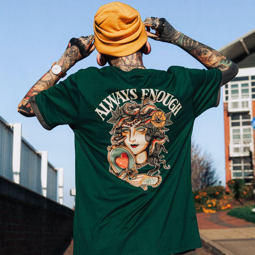 Always Enough Printed Men's T-shirt