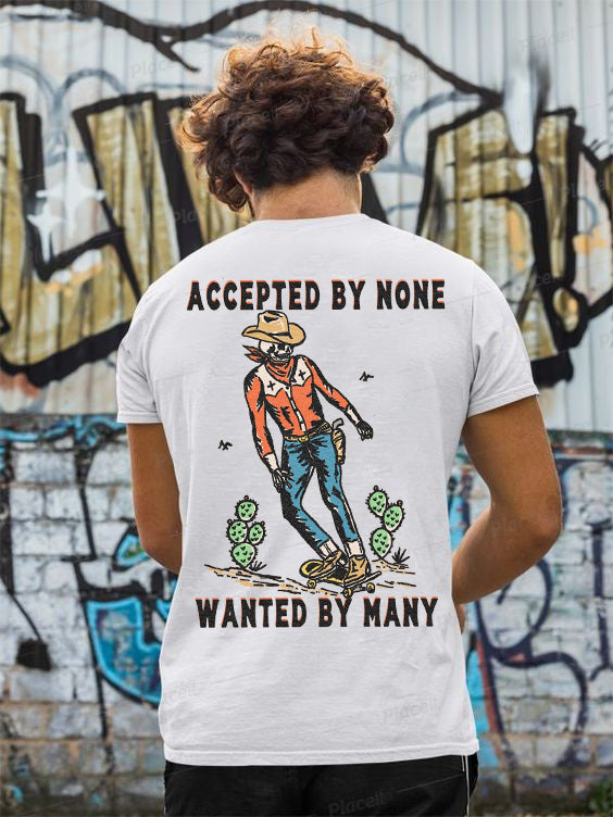 Tattoo inspired clothing: Accepted By None T-shirt-Wawl Soul