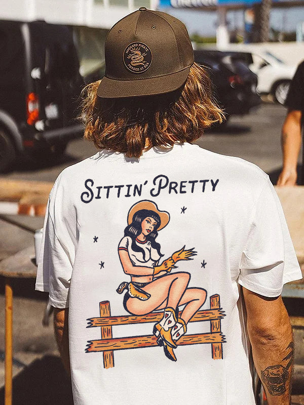 Tattoo inspired clothing: Pretty Cowgirl T-shirt-Wawl Soul