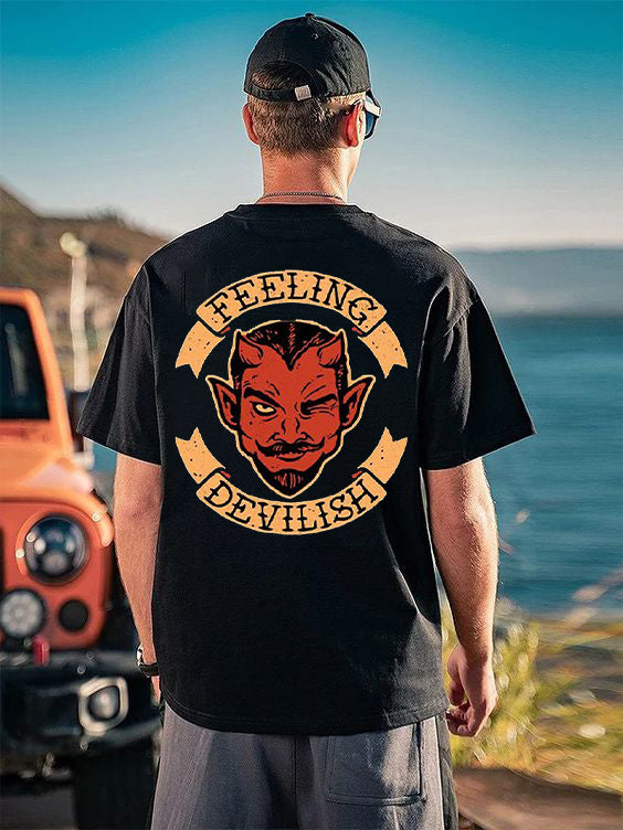 Tattoo inspired clothing: Feeling Devilish T-shirt-Wawl Soul