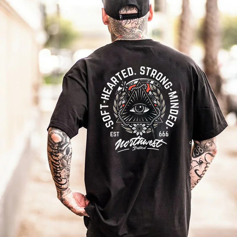 Tattoo inspired clothing: Strong-Minded T-shirt-Wawl Soul