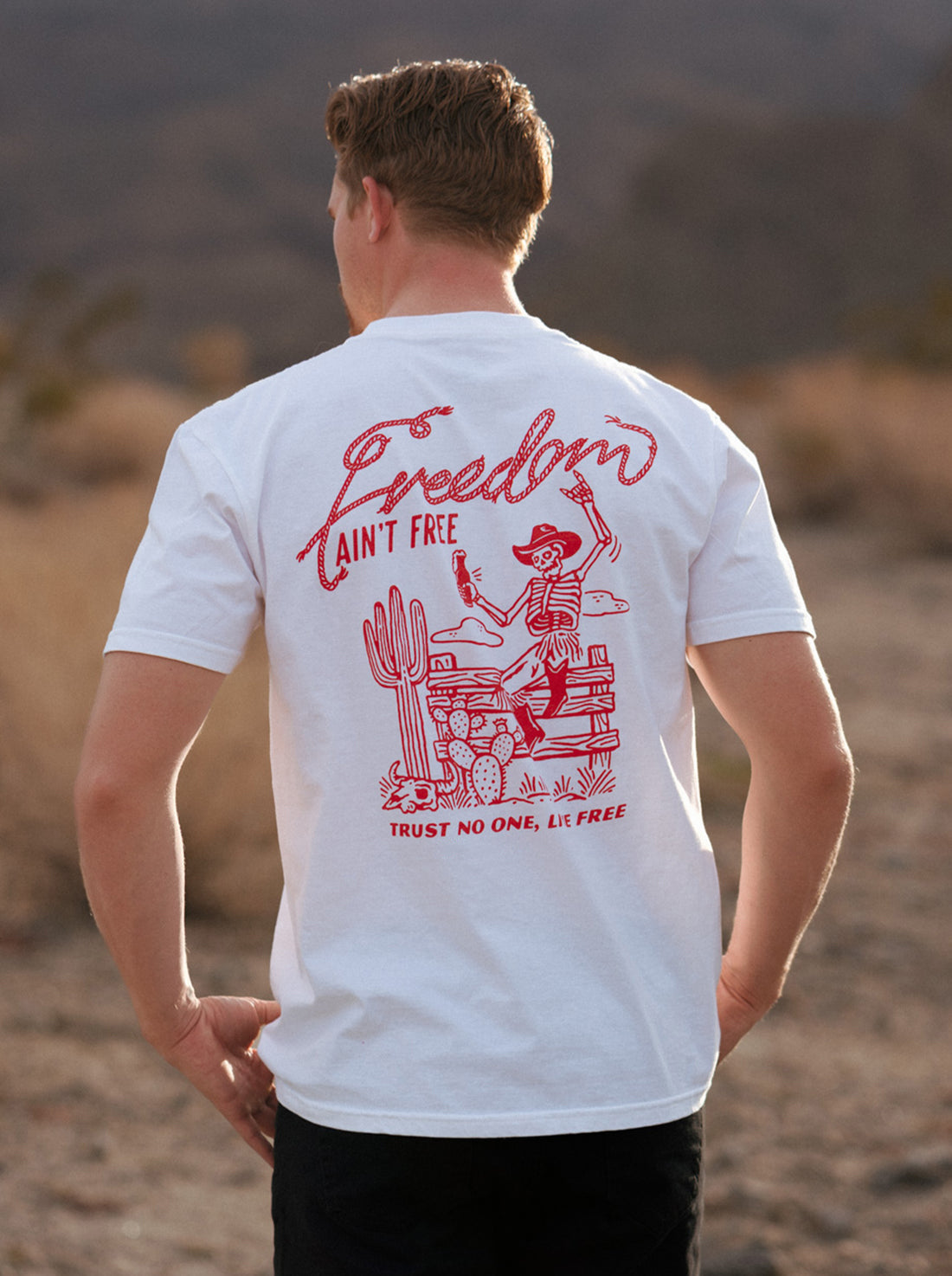 Tattoo inspired clothing: Freedom Ain't Free T-shirt-Wawl Soul