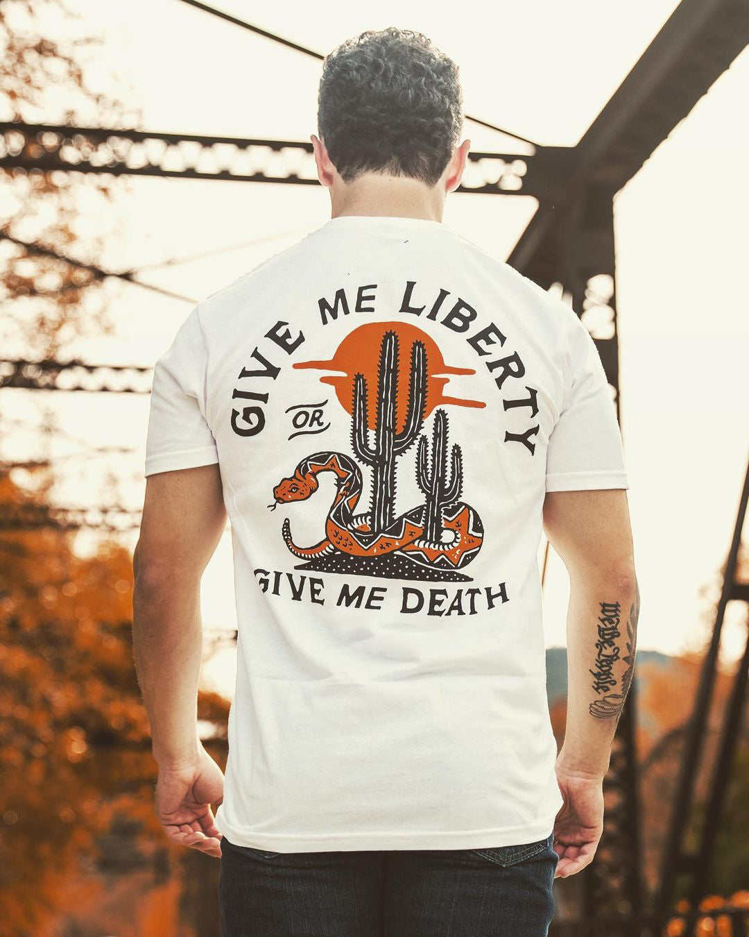 Give Me Liberty Or Give Me Death Men's T-shirt