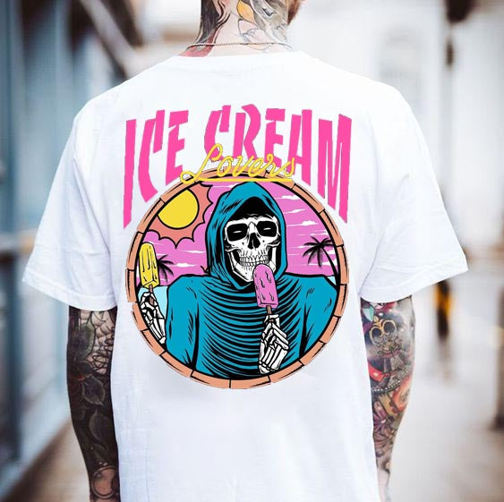 Ice Cream Printed Men’s T-shirt