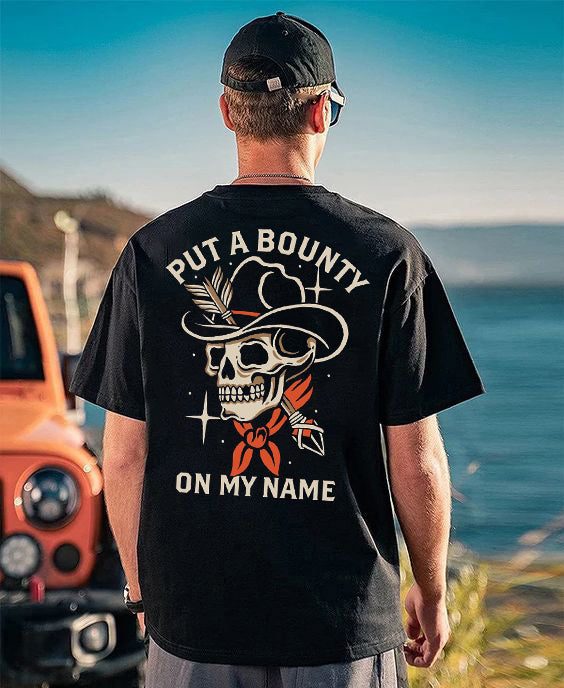 Tattoo inspired clothing: Skull Bounty T-shirt-Wawl Soul