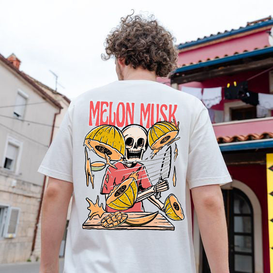 Melon Musk Printed Men’s T-shirt