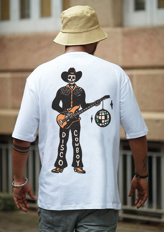 Tattoo inspired clothing: Disco Cowboy T-shirt-Wawl Soul