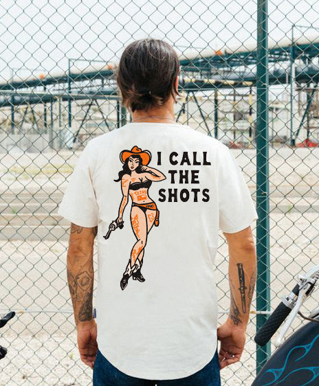 Tattoo inspired clothing: I Call The Shots T-shirt-Wawl Soul