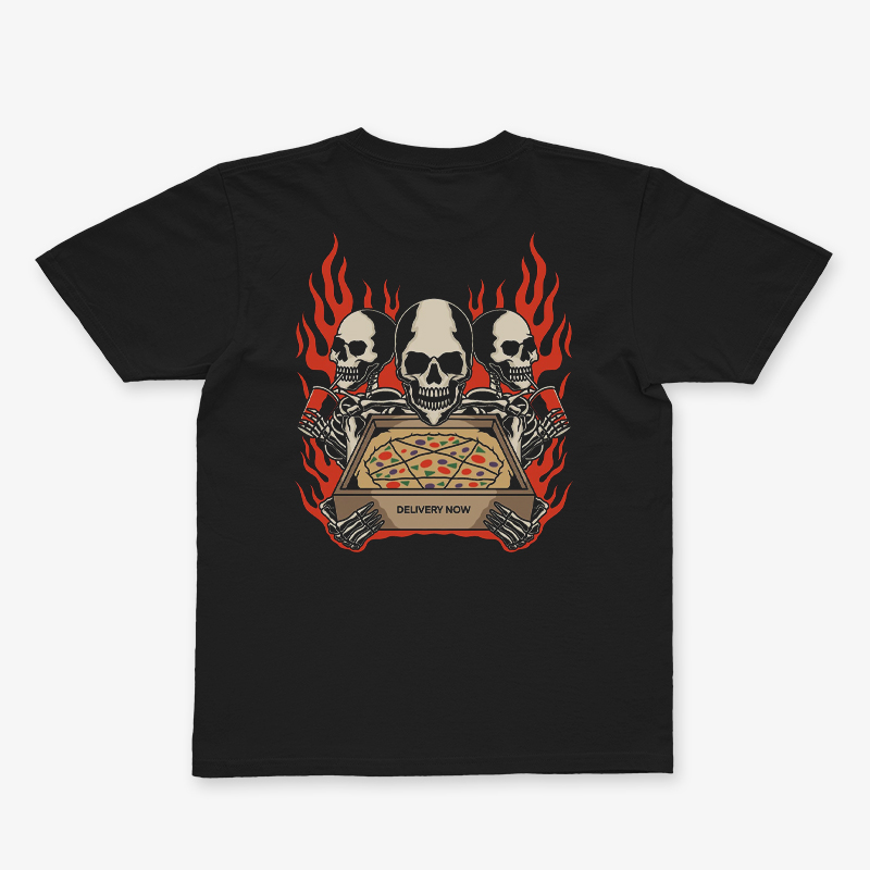 Tattoo inspired clothing: Pie Delivery T-shirt-Wawl Soul