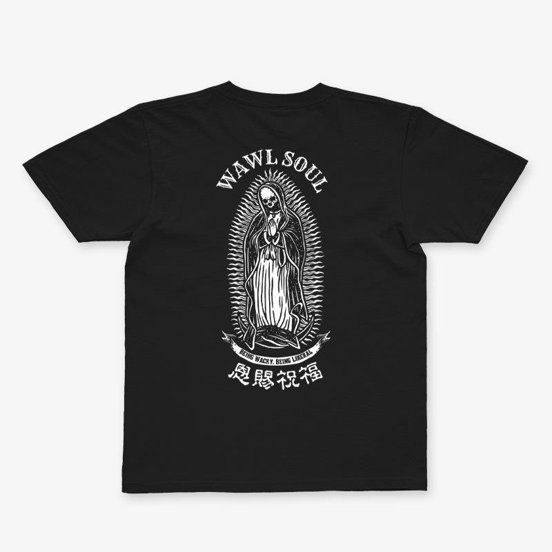 Tattoo inspired clothing: Santa Muerte T-shirt-Wawl Soul