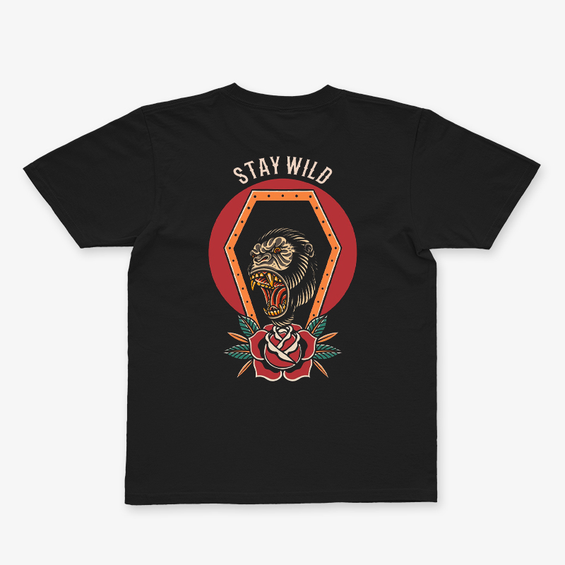 Stay Wild Chimpanzees T-shirt