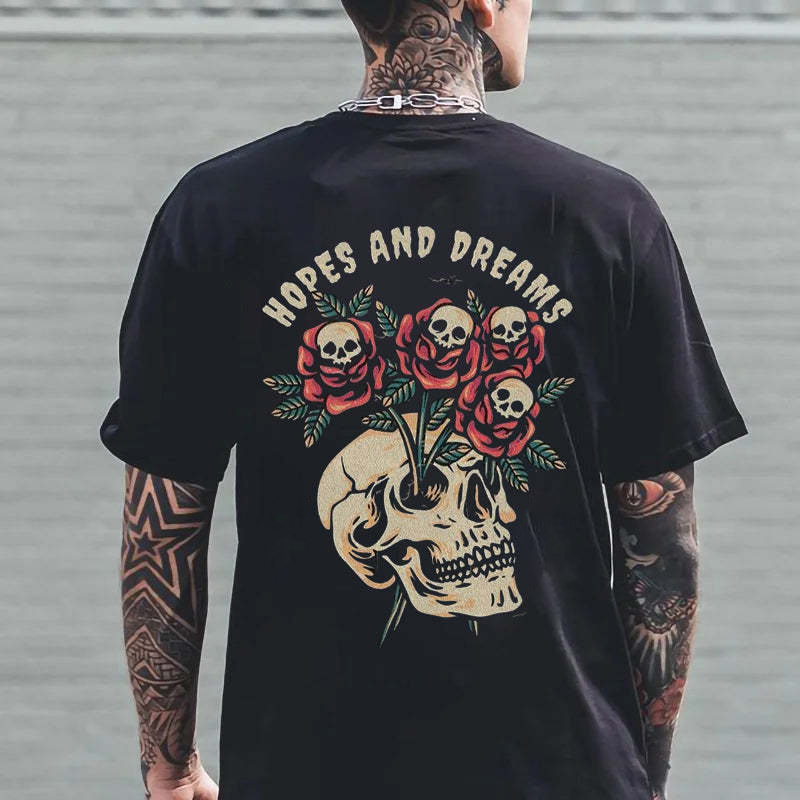 Tattoo inspired clothing: Hopes And Dreams T-shirt-Wawl Soul