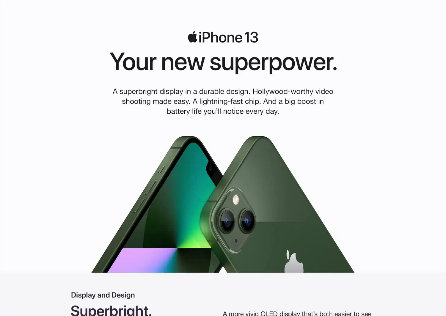 iPhone 12 - 5G speed. A14 Bionic chip, the fastest chip in a smartphone.