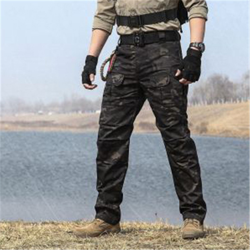 Outdoor tactical pants camouflage casual pants-Forestso