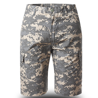 Tactical cargo shorts camouflage pants-Forestso