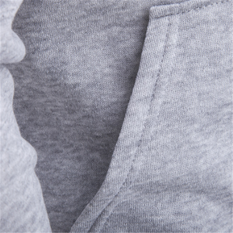 Men's solid color zipper hoodie-Forestso