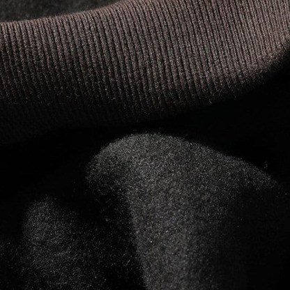 Men's casual color block hoodie-Forestso