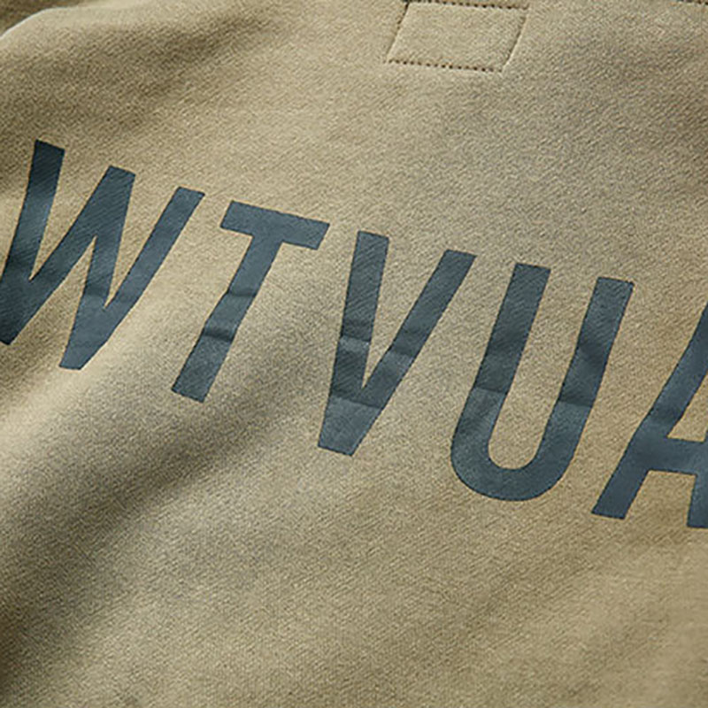 Simple embroidered loose hoodie-Forestso