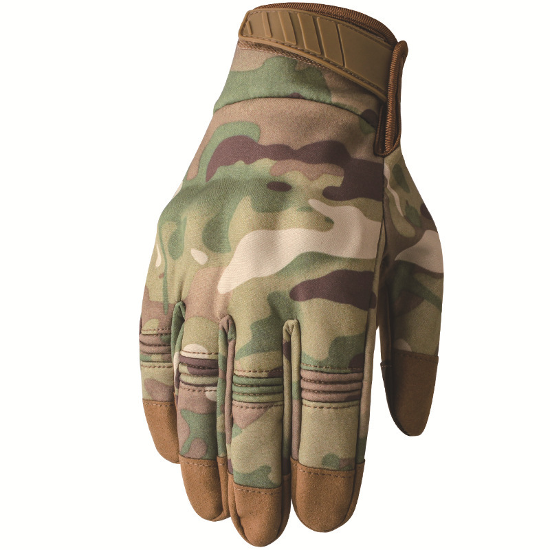 Outdoor warm non-slip protective tactical gloves-Forestso