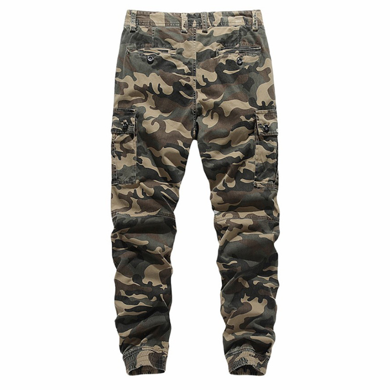Men's camouflage tooling casual pants-Forestso