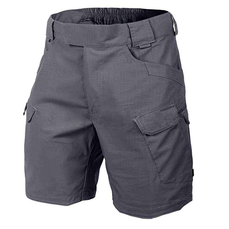 Men's outdoor waterproof solid color shorts-Forestso