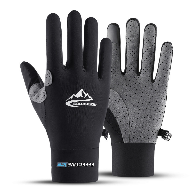 Outdoor sports durable breathable full finger gloves-Forestso