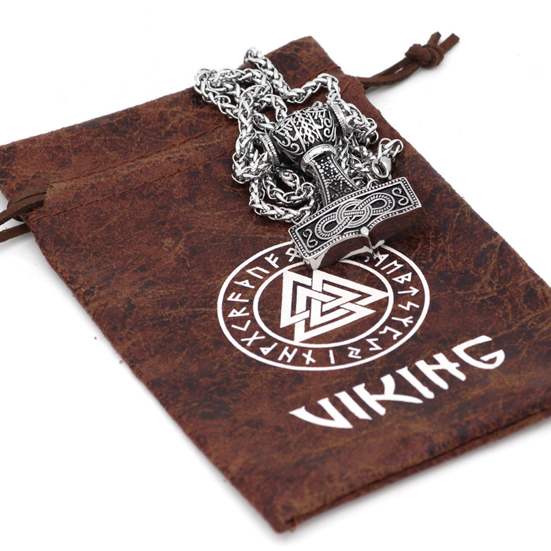 Viking Vintage Odin's Hammer Necklace-Forestso