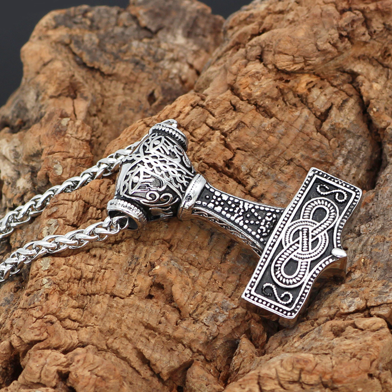 Viking Vintage Odin's Hammer Necklace-Forestso