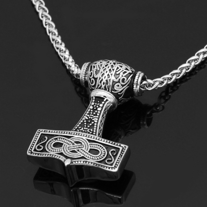 Viking Vintage Odin's Hammer Necklace-Forestso