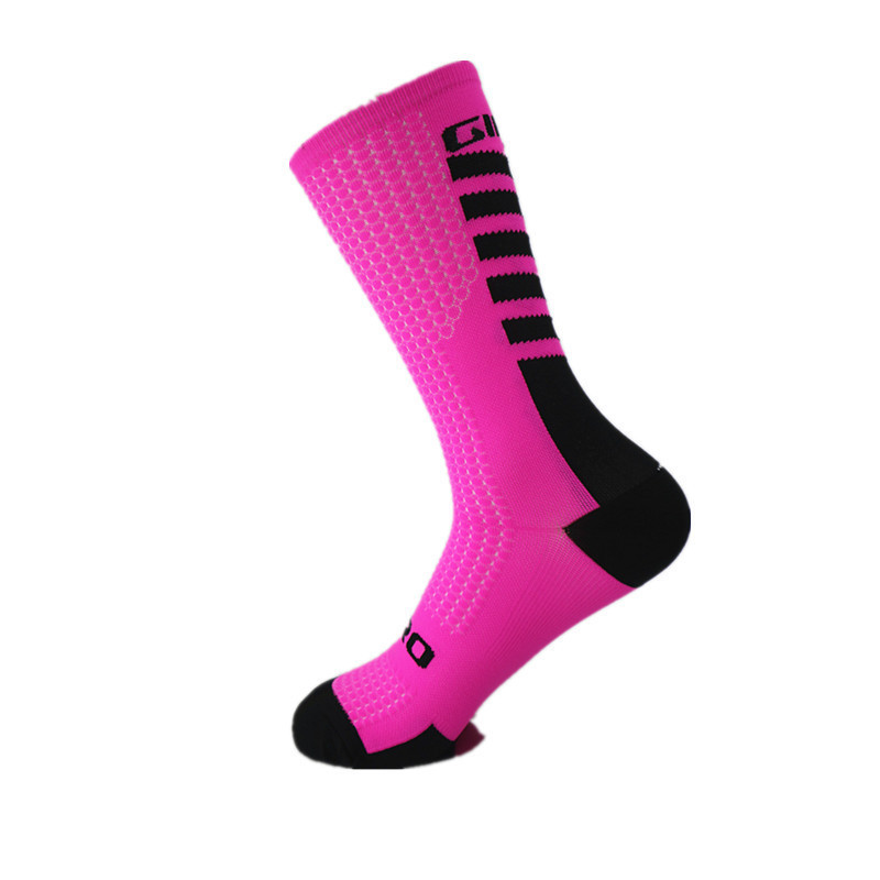 Men's Outdoor Cycling Mountaineering Running Printed Mid-tube Socks-Forestso